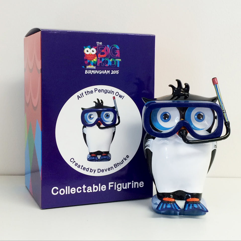 Alf the Penguin Owl by Deven Bhurke