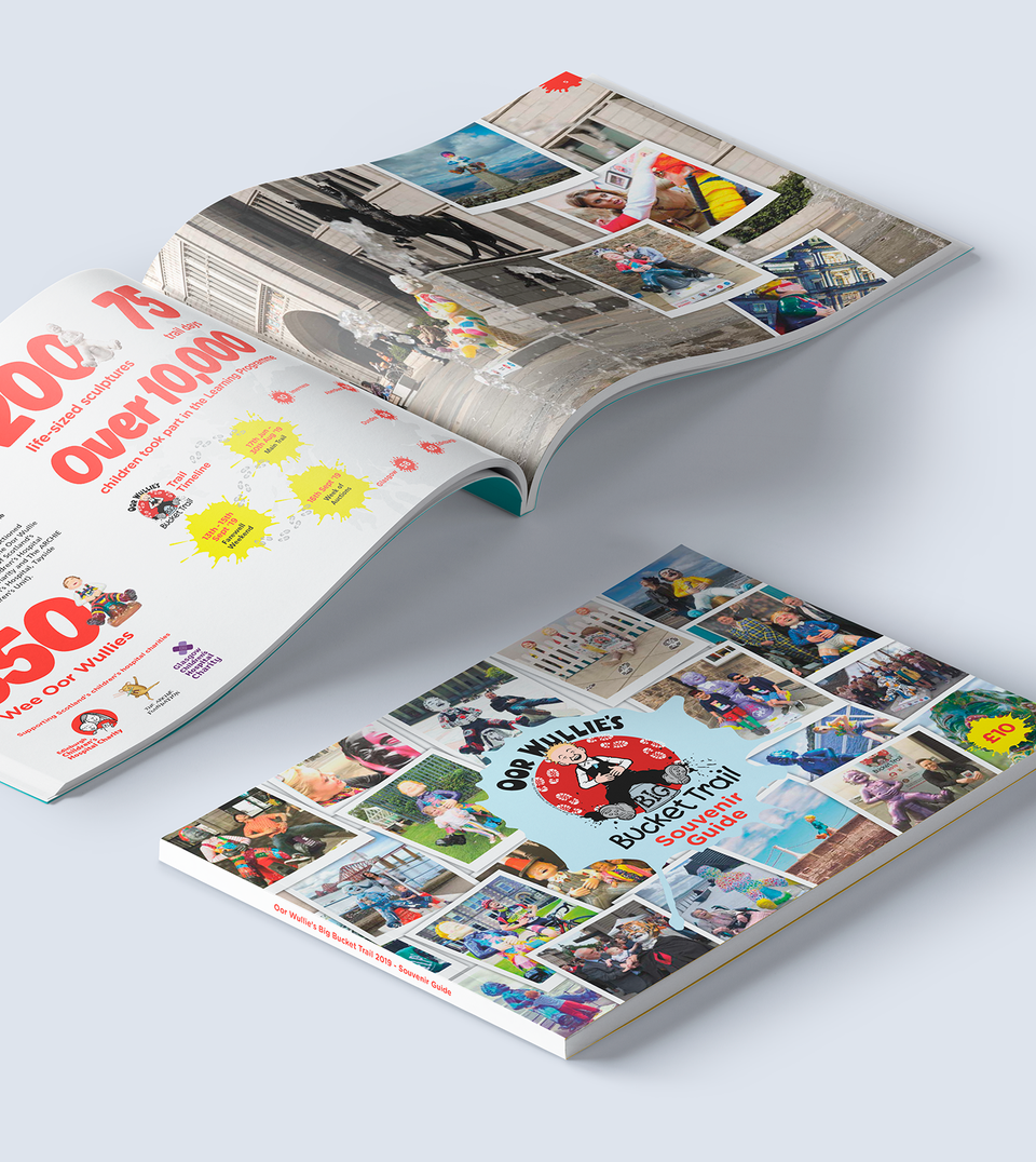 Oor Wullie's BIG Bucket Trail Souvenir Guide